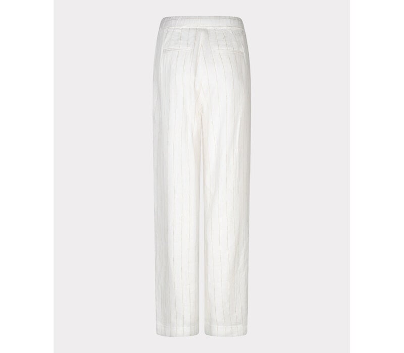 EsQualo 17201 Trousers Linen Striped