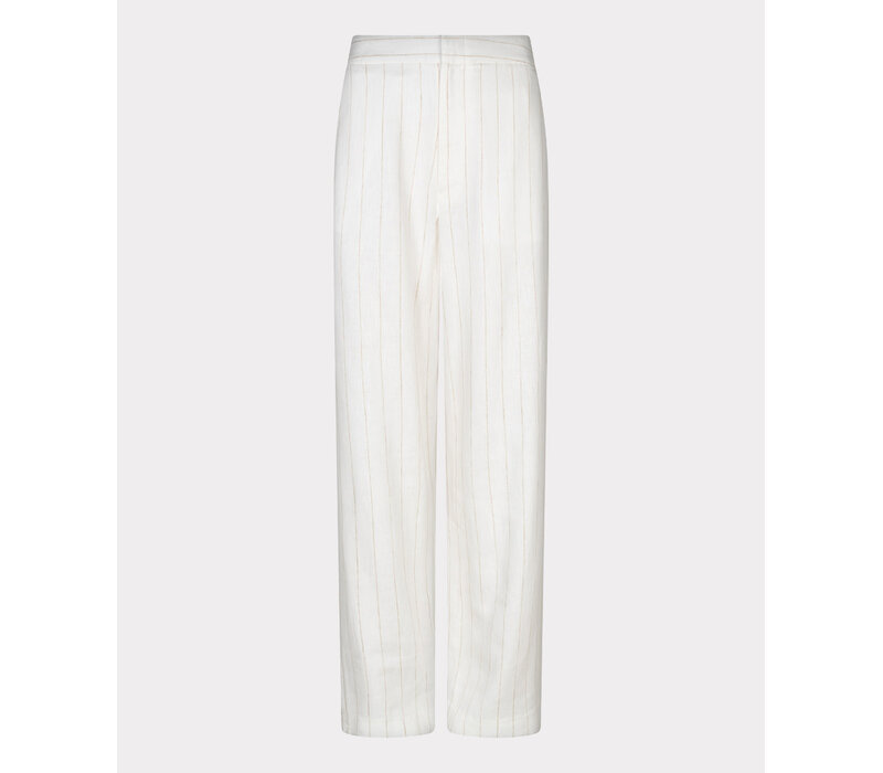 EsQualo 17201 Trousers Linen Striped