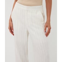EsQualo 17201 Trousers Linen Striped