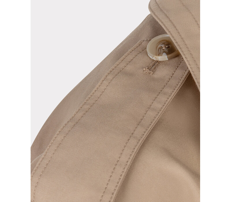 EsQualo 37014 Short Balloon Trench Coat