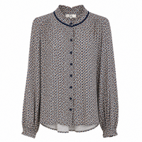 Tinta ENCARNACION Blue Print Shirt