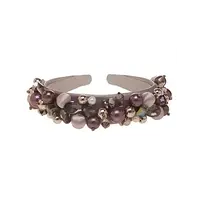Flormoda DC0036 Grey/Prune Headband