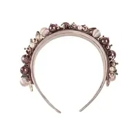 Flormoda DC0036 Grey/Prune Headband