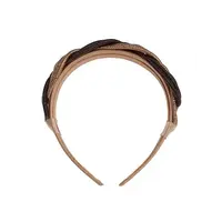 Flormoda DC0007 Blk/Gold Plaid Headband