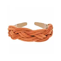 Flormoda DC001714 Orange Plaid Hairband
