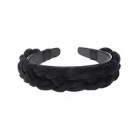 Flormoda DC001611 Blk Plaid Hairband