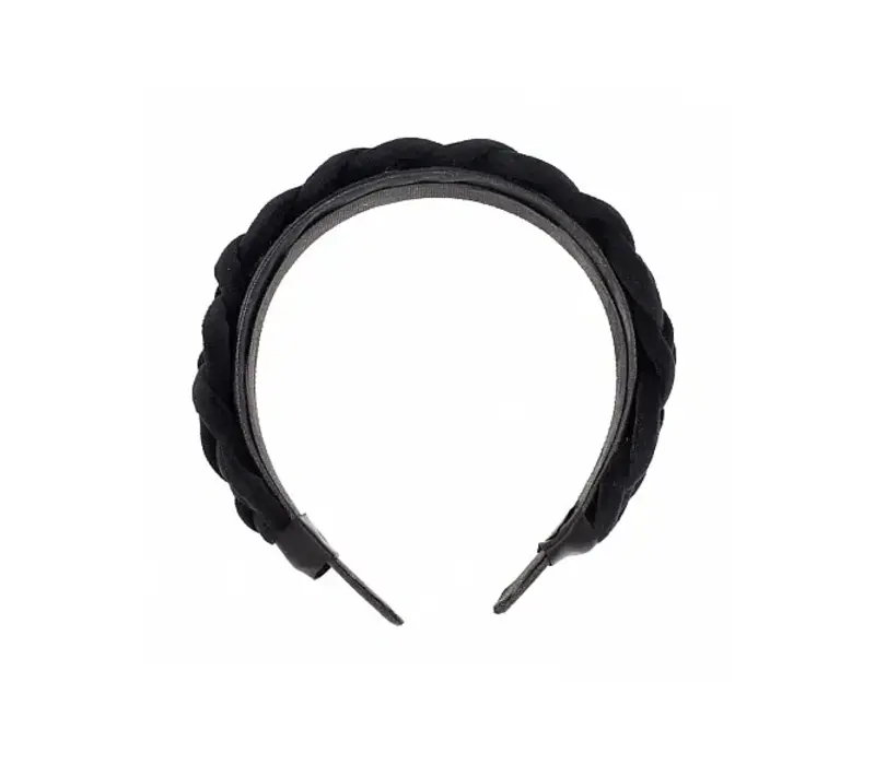 Flormoda DC001611 Blk Plaid Hairband