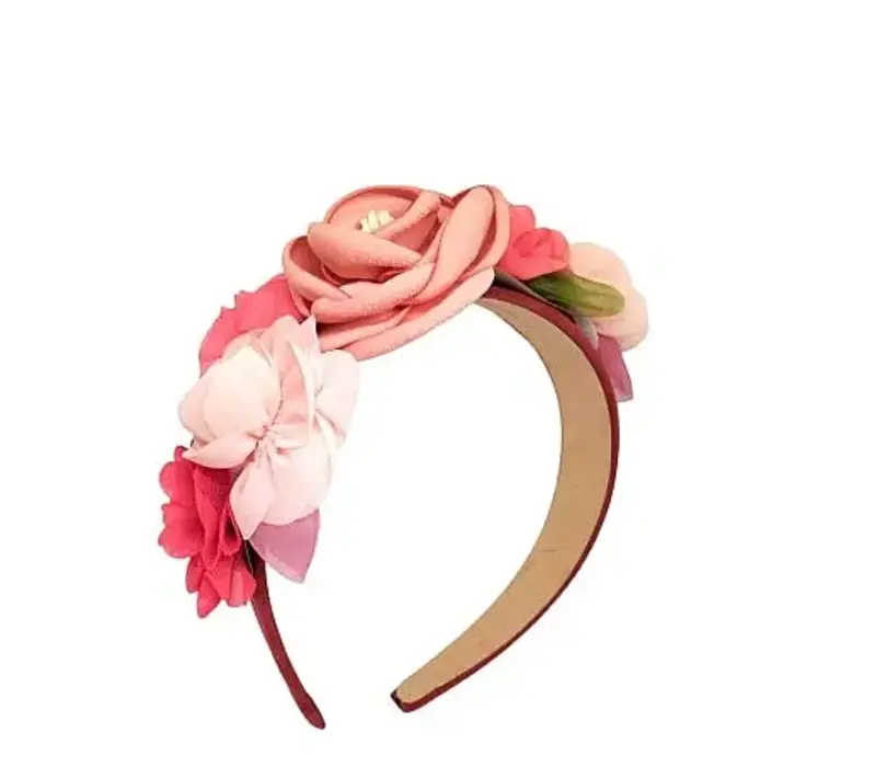 Flormoda 24796 Coral Multi Headband