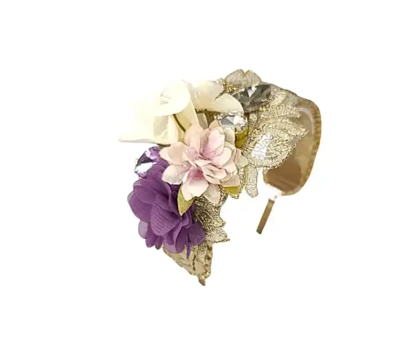 Flormoda 24356 Lavender Floral Headband