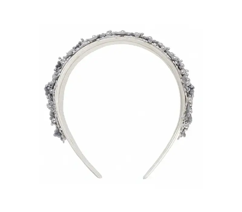 Flormoda 2223017 Grey/Pearl Hairband