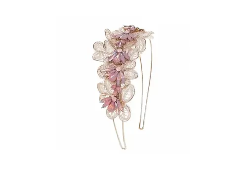 Flormoda Flormoda 22750 Pink/Gold Hairband