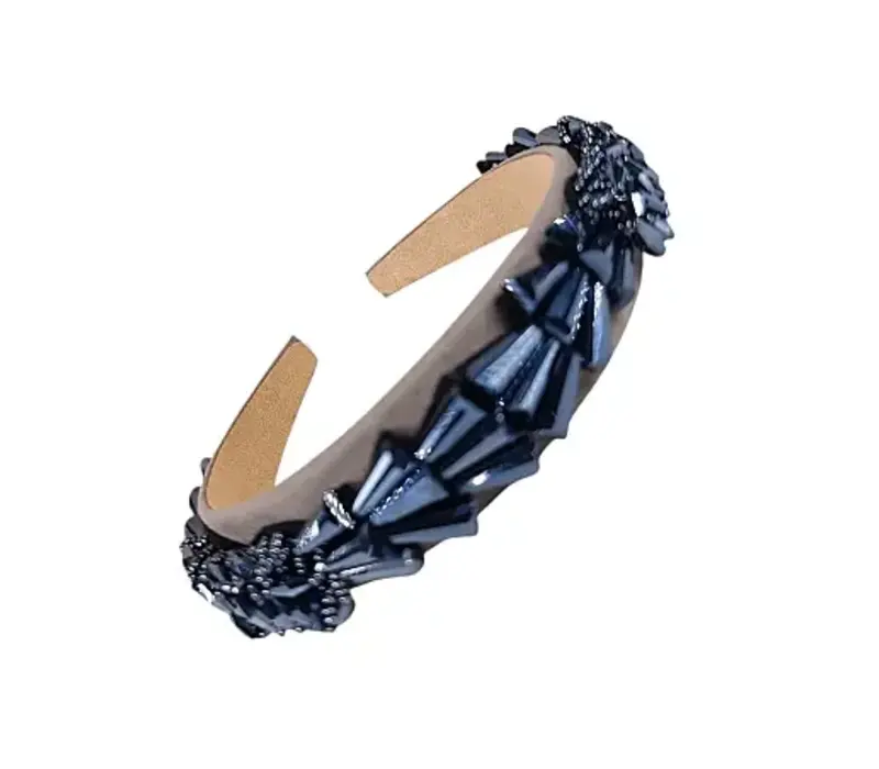 Flormoda 25679 Grey/Navy Headband