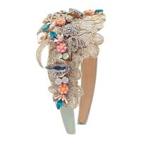 Flormoda 24272 Mint Jewel Headband
