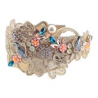 Flormoda 24272 Mint Jewel Headband