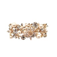 Flormoda 24984 Gold Jewelled Hair Slide
