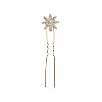 Flormoda 290652 Flower 2 x Gold Hair Pins