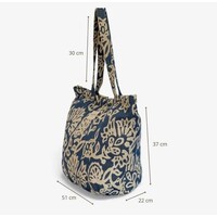 DE LA MUR “AKAY” Large Zipper Bag