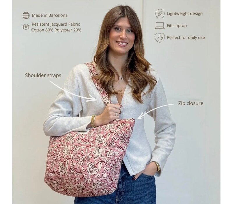 DE LA MUR “CAME” Large Zipper Bag