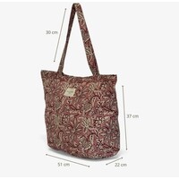DE LA MUR “CAME” Large Zipper Bag