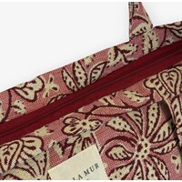 DE LA MUR “CAME” Large Zipper Bag