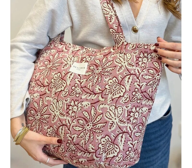 DE LA MUR “CAME” Large Zipper Bag