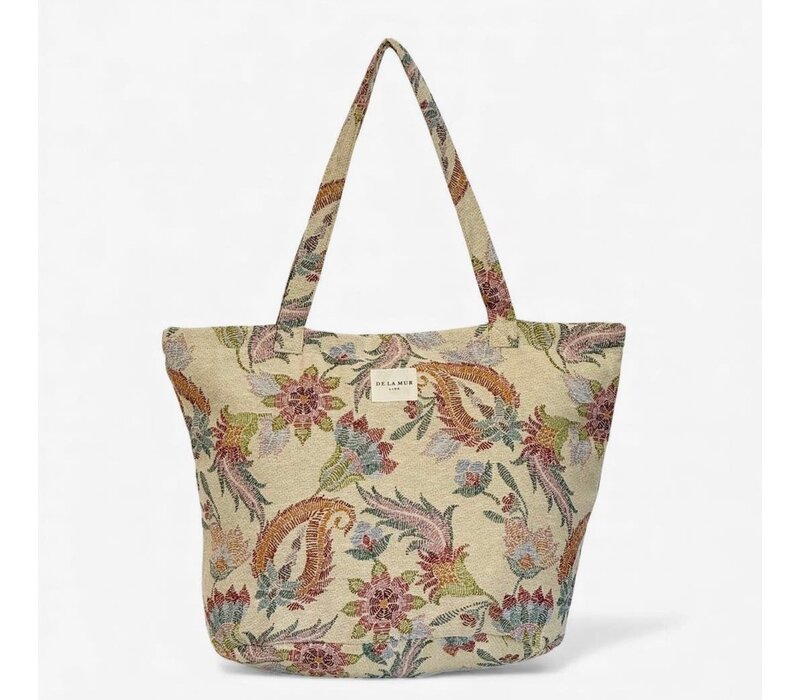 DE LA MUR “COLOR” Large Zipper Bag