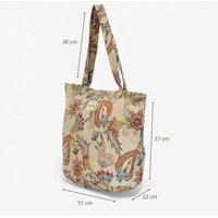 DE LA MUR “COLOR” Large Zipper Bag