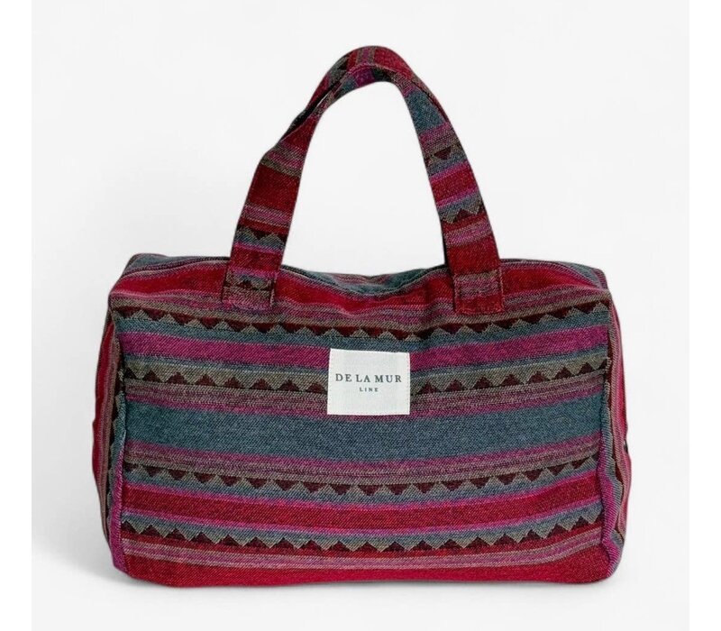 DE LA MUR “AURA” Fabric Toiletries Bag