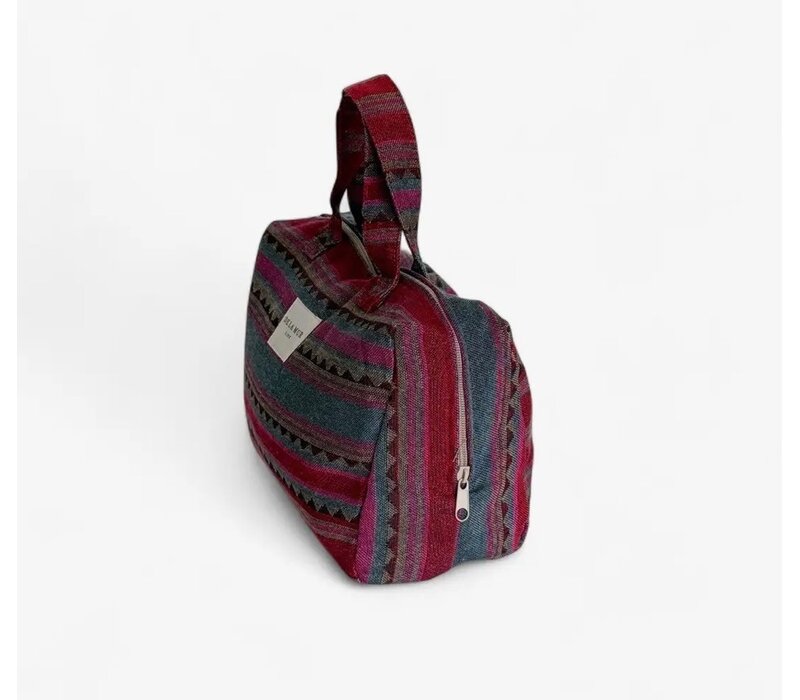 DE LA MUR “AURA” Fabric Toiletries Bag