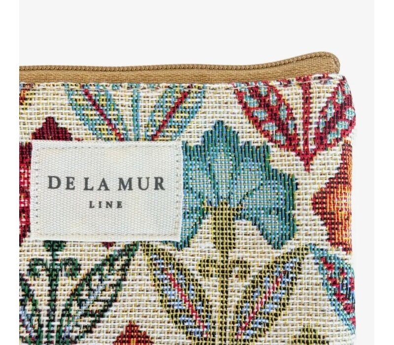 DE LA MUR “FLORA” Fabric Wallet