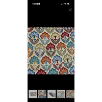 DE LA MUR “FLORA” Fabric Wallet