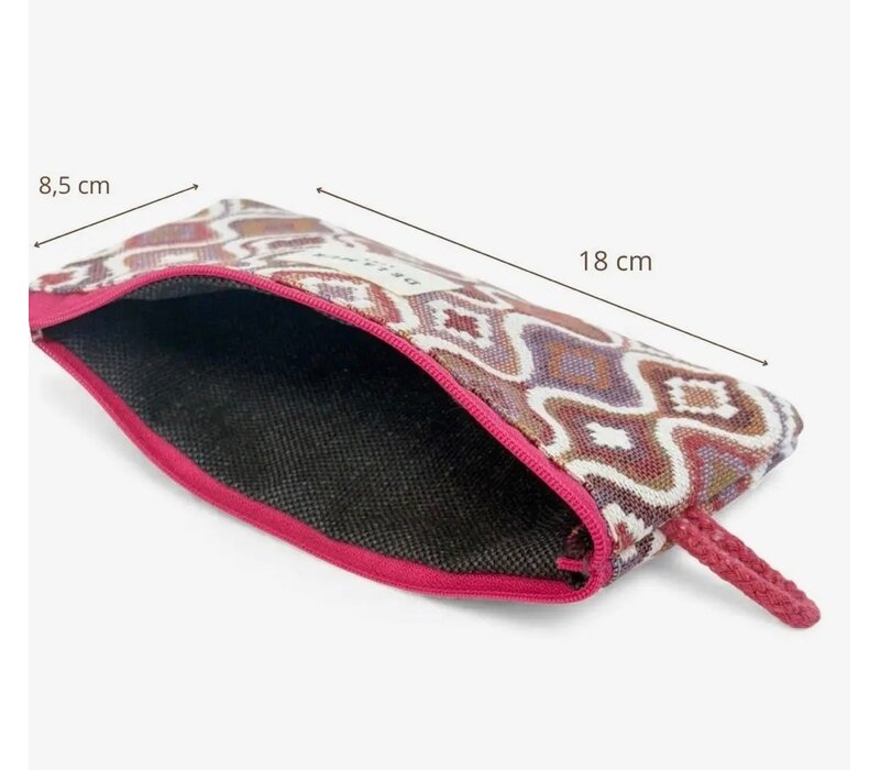 DE LA MUR “WAVE” Fabric Glasses Pouch