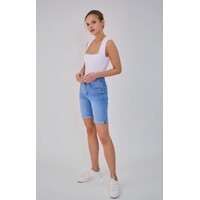 Ana & Lucy “TALYA” Slim Demin Stretch Shorts