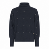 Micha A/W Micha 183 134 Navy Sweater w/Pearls