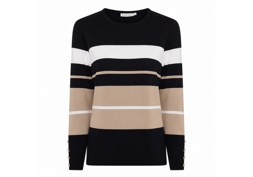 Micha A/W Micha 182 153 Navy/Camel Sweater
