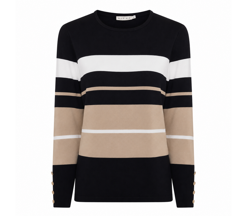 Micha 182 153 Navy/Camel Sweater