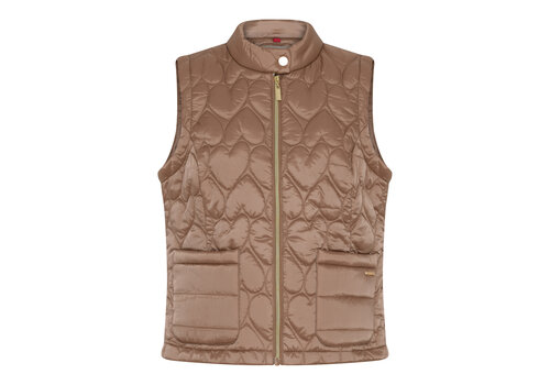 Micha A/W Micha 106 310 Nougat Quilted Gilet