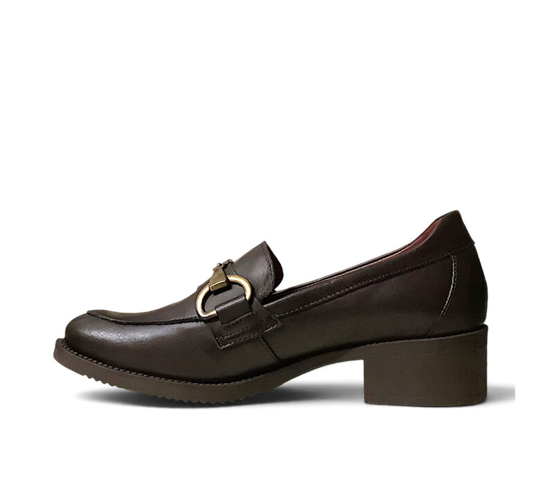 Jose Saenz 2189 Chocolate Leather Loafer