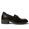 Jose Saenz Jose Saenz 2189 Black Sheen Leather Loafer