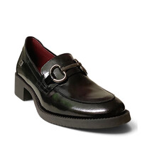 Jose Saenz 2189 Black Sheen Leather Loafer