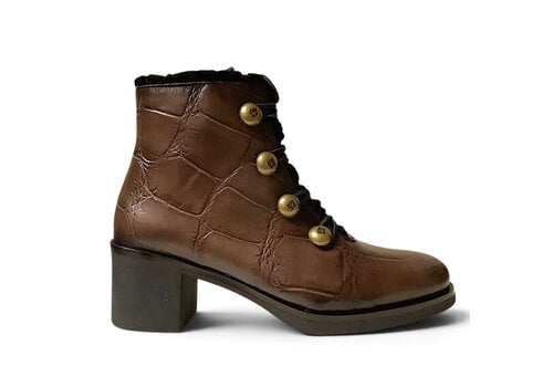 Jose Saenz Jose Saenz 5176 Brown Croc Leather A/Boot