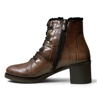 Jose Saenz 5176 Brown Croc Leather A/Boot