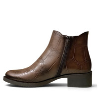 Jose Saenz 2181 Brown Croc Chelsea Boot