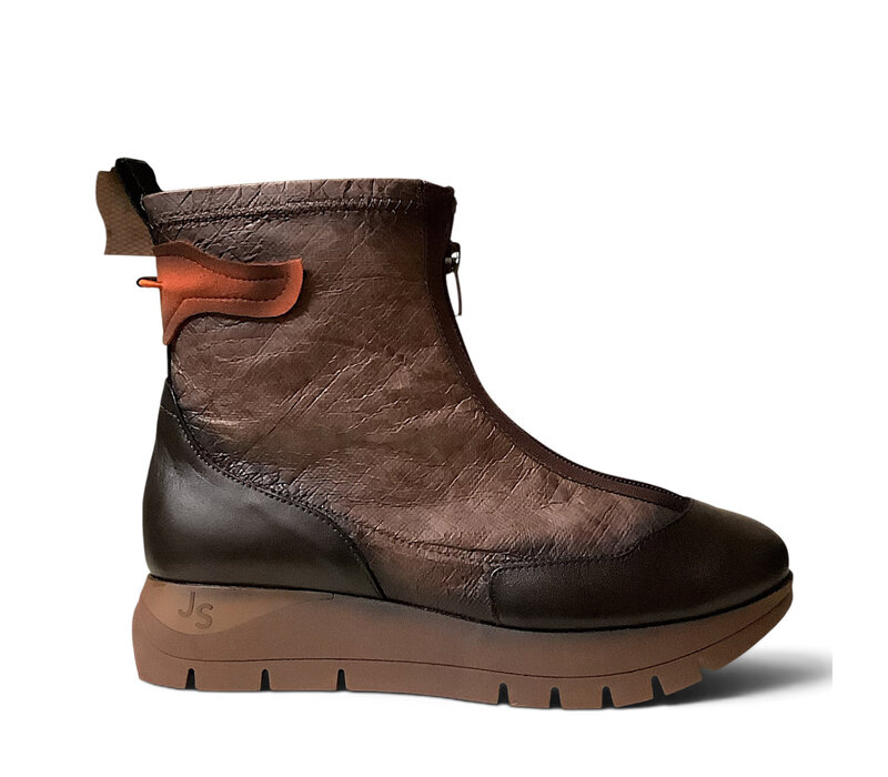 Jose Saenz 2269 Brown Front Zip Boot