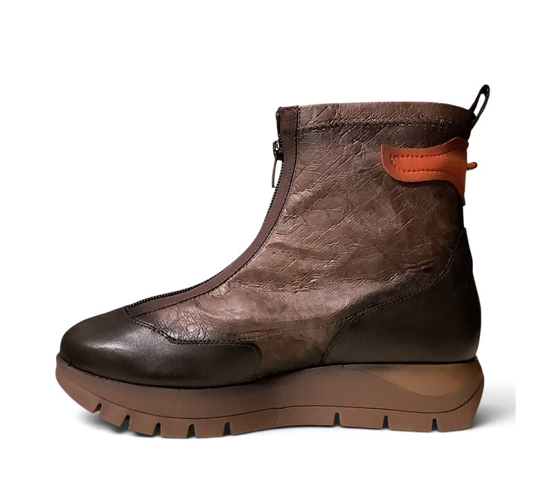 Jose Saenz 2269 Brown Front Zip Boot