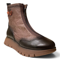 Jose Saenz 2269 Brown Front Zip Boot