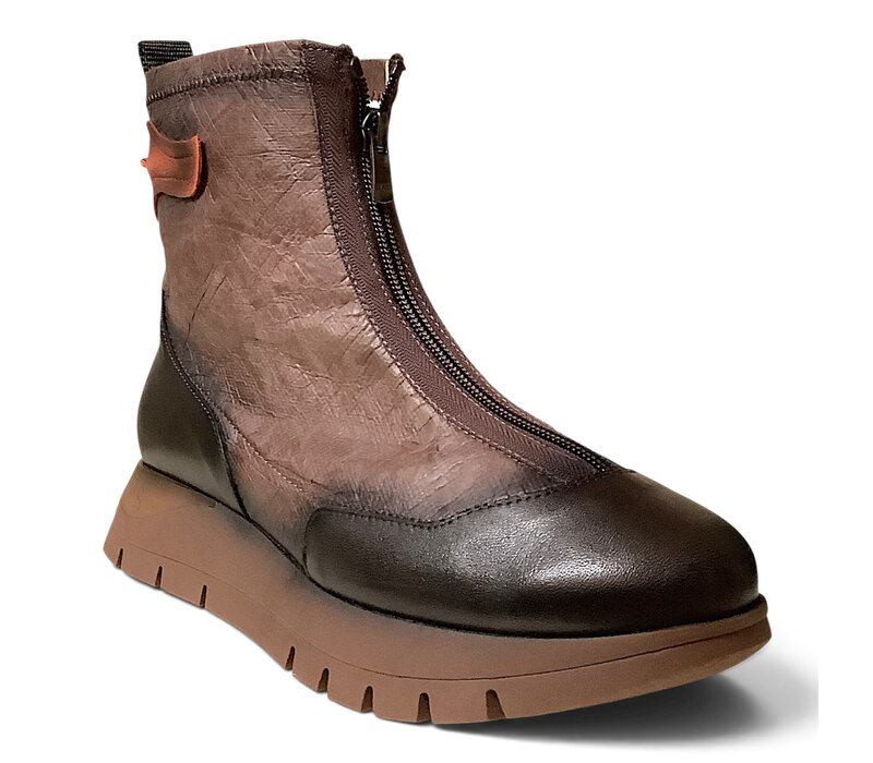 Jose Saenz 2269 Brown Front Zip Boot