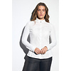 Bariloche ERICE White Flower Print  Blouse