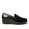 Wonders Wonders C-33360 Black  Slip on Shoes