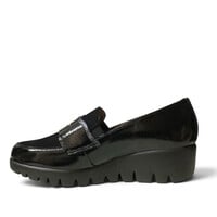 Wonders C-33360 Black  Slip on Shoes